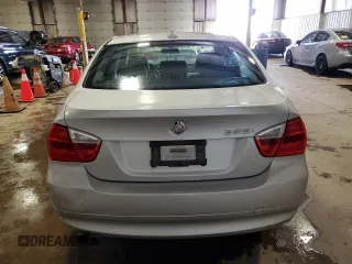 2007 BMW 3 Series 328i with VIN WBAVC53507FZ72395, listed as a Copart auction lot 52431745 with 149,634 mi miles and Salvage Title. Bid and sale history available at carsss.com. Image 6.