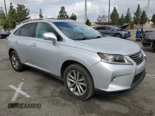2015 Lexus RX 350 with VIN 2T2ZK1BAXFC184709, listed as a Copart auction lot 54757795 with 121,755 mi miles and Salvage Title. Bid and sale history available at DreamBid. Image 4.