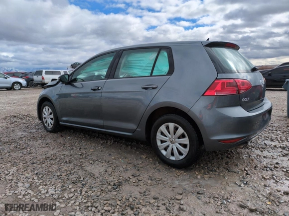 2015 Volkswagen Golf TDI S with VIN 3VW2A7AU1FM097034, listed as a Copart auction lot 44941485 with NaN miles and Salvage Title. Bid and sale history available at carsss.com. Image 2.