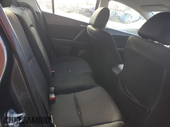 2012 Mazda 3 i Touring with VIN JM1BL1V88C1597739, listed as a Copart auction lot 86555454 with 111,309 mi miles and Salvage Title. Bid and sale history available at DreamBid. Image 10.