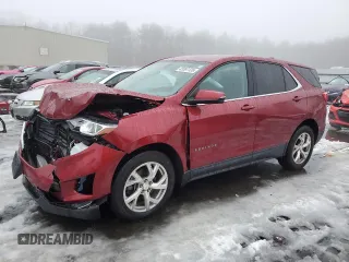 2018 Chevrolet Equinox LT with VIN 2GNAXTEX8J6189035, listed as a Copart auction lot 43597135 with 48,804 mi miles and Salvage Title. Bid and sale history available at carsss.com. Image 1.