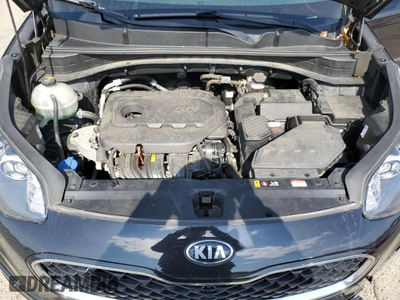 2020 Kia Sportage LX with VIN KNDPMCAC5L7810605, listed as a Copart auction lot 48679385 with 32,195 mi miles and Salvage Title. Bid and sale history available at DreamBid. Image 12.