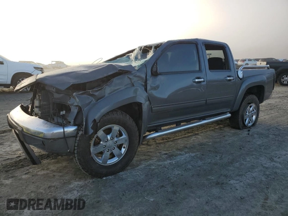 2012 GMC Canyon SLE1 with VIN 1GTH5MFE2C8132732, listed as a Copart auction lot 81045204 with 164,480 mi miles and Salvage Title. Bid and sale history available at carsss.com. Image 1.