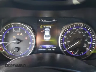 2014 Infiniti Q50 Premium with VIN JN1BV7AP0EM687787, listed as a IAAI auction lot 42084288 with 109,499 mi miles and . Bid and sale history available at carsss.com. Image 7.