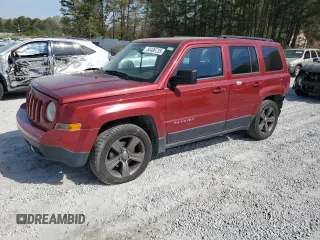 2014 Jeep Patriot Latitude with VIN 1C4NJPFA0ED856877, listed as a Copart auction lot 50406735 with 154,788 mi miles and Salvage Title. Bid and sale history available at carsss.com. Image 1.