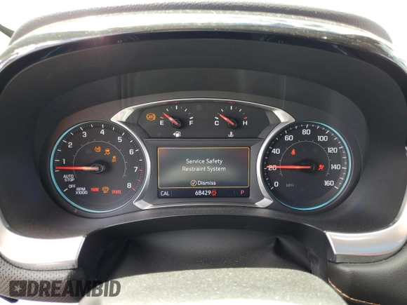 2020 Chevrolet Traverse Premier with VIN 1GNERKKW3LJ170965, listed as a Copart auction lot 51482875 with 68,429 mi miles and Salvage title. Bid and sale history available at DreamBid. Image 9.