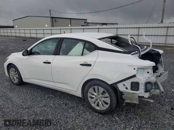 2024 Nissan Sentra S z VIN 3N1AB8BV0RY284418, wystawiony jako Copart lot #56838965 z przebiegiem 46 435 mil mil oraz Czysty tytuł • Clean title. Historia ofert i sprzedaży dostępna na DreamBid. Obrazek 2.