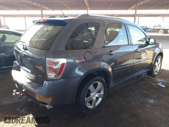 2008 Chevrolet Equinox Sport with VIN 2CNDL037186298008, listed as a IAAI auction lot 41593587 with 124,547 mi miles. Bid and sale history available at carsss.com. Image 4.