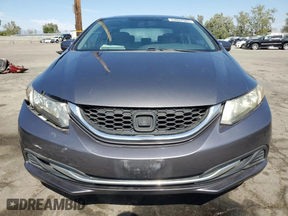 2014 Honda Civic Sedan EX with VIN 19XFB2F86EE213594, listed as a Copart auction lot 53097565 with 145,219 mi miles and Salvage Title. Bid and sale history available at carsss.com. Image 5.