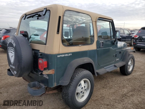 1994 Jeep Wrangler with VIN 1J4FY29S9RP462641, listed as a Copart auction lot 82640444 with 60,088 mi miles and Clean Title. Bid and sale history available at carsss.com. Image 3.
