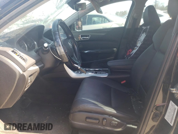 2020 Acura TLX with VIN 19UUB2F34LA000303, listed as a Copart auction lot 43458455 with 48,994 mi miles and Salvage Title. Bid and sale history available at carsss.com. Image 7.
