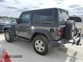 2021 Jeep Wrangler Sport with VIN 1C4GJXAN9MW552436, listed as a Copart auction lot 77204374 with Not Provided miles and Non Repairable. Bid and sale history available at DreamBid. Image 2.