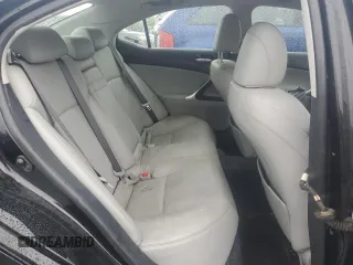 2007 Lexus IS 250 z VIN JTHCK262972010423, wystawiony jako Copart lot #58537485 z przebiegiem 157 153 mil mil oraz Szkody całkowita. Historia ofert i sprzedaży dostępna na DreamBid. Obrazek 10.