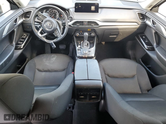 2022 Mazda CX-9 Sport with VIN JM3TCBBYXN0610666, listed as a Copart auction lot 44318285 with 36,130 mi miles and Salvage Title. Bid and sale history available at carsss.com. Image 8.