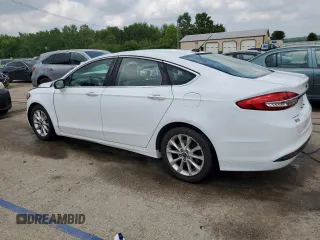 2017 Ford Fusion SE with VIN 3FA6P0HD1HR115897, listed as a Copart auction lot 61087315 with 124,311 mi miles and Salvage title. Bid and sale history available at DreamBid. Image 2.