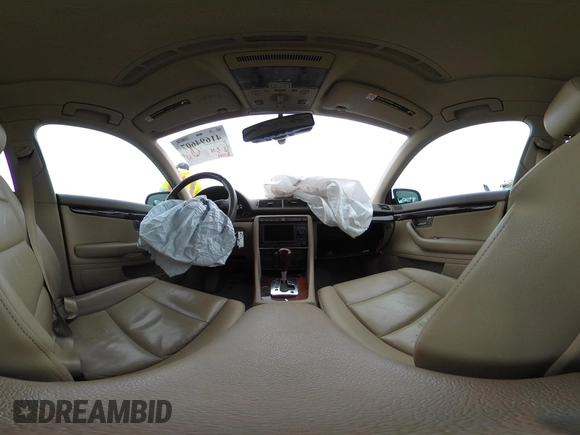 2007 Audi A4 2.0T with VIN WAUKF78E27A037486, listed as a IAAI auction lot 41694607 with 103,988 mi miles and . Bid and sale history available at DreamBid. Image 18.