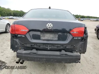 2012 Volkswagen Jetta SE with VIN 3VWDP7AJ3CM451497, listed as a Copart auction lot 58322715 with 180,266 mi miles and Salvage title. Bid and sale history available at DreamBid. Image 6.