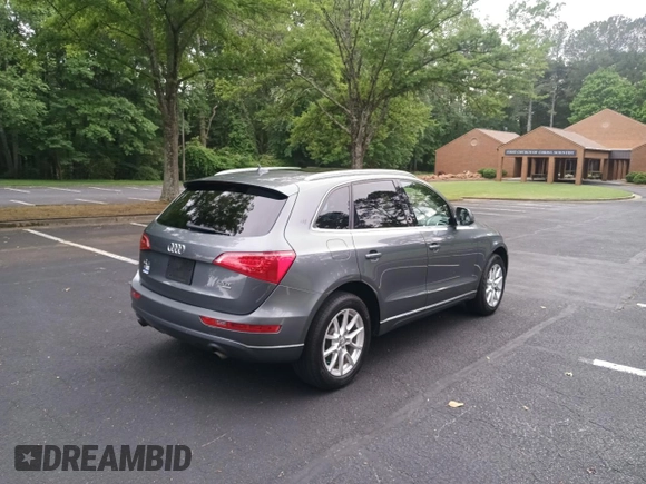 2012 Audi Q5 2.0T Premium Plus with VIN WA1LFAFP5CA051895, listed as a Copart auction lot 55691395 with 107,786 mi miles and Clean Title. Bid and sale history available at carsss.com. Image 4.