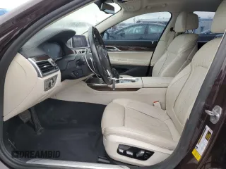 2020 BMW 7 Series 740i with VIN WBA7T2C04LCD14332, listed as a Copart auction lot 48348235 with 68,401 mi miles and Salvage title. Bid and sale history available at DreamBid. Image 7.