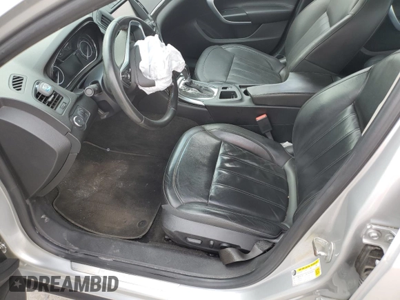 2014 Buick Regal with VIN 2G4GK5EX9E9269733, listed as a Copart auction lot 56896235 with Not provided miles and Salvage title. Bid and sale history available at DreamBid. Image 7.