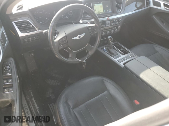 2015 Hyundai Genesis 3.8L with VIN KMHGN4JE3FU082319, listed as a Copart auction lot 66037664 with 70,270 mi miles and Salvage Title. Bid and sale history available at carsss.com. Image 8.