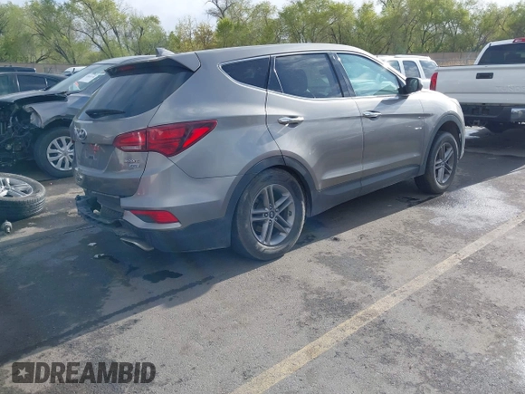 2017 Hyundai Santa Fe 2.4L with VIN 5XYZTDLB9HG440064, listed as a IAAI auction lot 42061524 with 140,365 mi miles and . Bid and sale history available at DreamBid. Image 4.