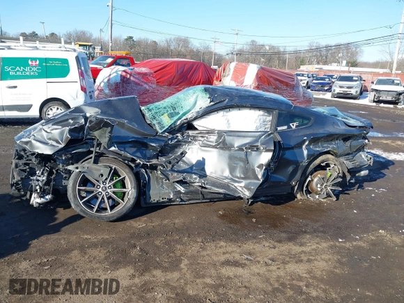 2018 Ford Mustang EcoBoost with VIN 1FA6P8TH0J5137729, listed as a IAAI auction lot 41379739 with Not Provided miles and . Bid and sale history available at carsss.com. Image 14.