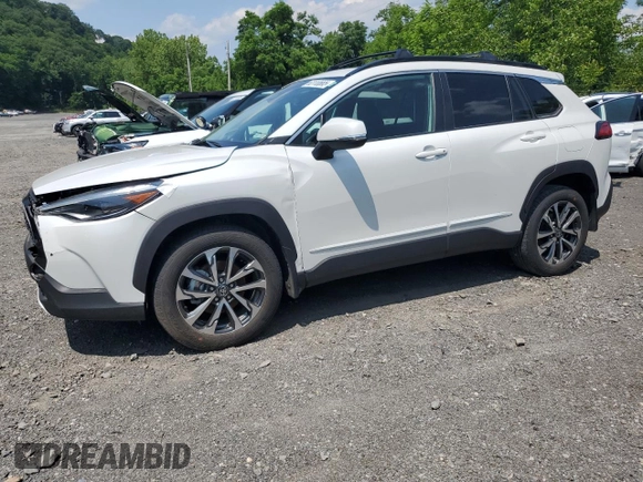 2023 Toyota Corolla Cross XLE with VIN 7MUDAABGXPV060797, listed as a Copart auction lot 62110665 with 18,293 mi miles and Salvage title. Bid and sale history available at DreamBid. Image 1.