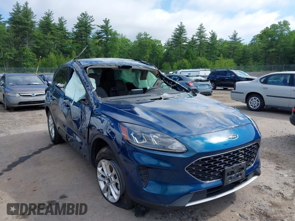 2020 Ford Escape SE with VIN 1FMCU9G68LUA19176, listed as a IAAI auction lot 42514304 with 40,646 mi miles and . Bid and sale history available at DreamBid. Image 1.