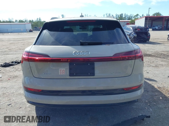 2022 Audi e-tron Premium with VIN WA1AAAGE1NB012253, listed as a IAAI auction lot 41424316 with 23,667 mi miles. Bid and sale history available at carsss.com. Image 17.