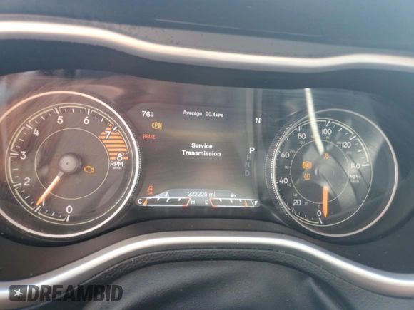 2016 Jeep Cherokee Trailhawk with VIN 1C4PJMBS3GW242693, listed as a Copart auction lot 48139135 with 222,225 mi miles and Non Repairable. Bid and sale history available at carsss.com. Image 9.