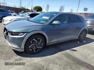 2024 Hyundai Ioniq 5 Limited z VIN KM8KR4DE6RU287700, wystawiony jako Copart lot #48815945 z przebiegiem 7 681 mil mil oraz Szkoda całkowita • Salvage title. Historia ofert i sprzedaży dostępna na DreamBid. Obrazek 1.