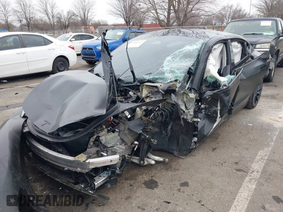2023 Tesla Model 3 Performance with VIN 5YJ3E1ECXPF595295, listed as a IAAI auction lot 41501111 with 1 mi miles. Bid and sale history available at carsss.com. Image 6.