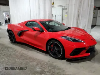 2021 Chevrolet Corvette 2LT z VIN 1G1YB3D40M5103884, wystawiony jako Copart lot #54308835 z przebiegiem 14 748 mil mil oraz Szkoda całkowita • Salvage title. Historia ofert i sprzedaży dostępna na DreamBid. Obrazek 4.