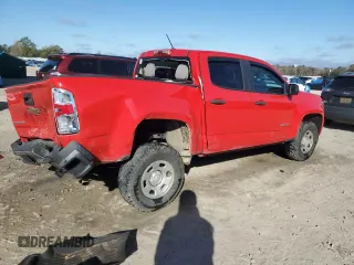 2020 Chevrolet Colorado 2WD Work Truck with VIN 1GCGSBEA4L1134708, listed as a Copart auction lot 43952085 with 139,233 mi miles and Non repairable. Bid and sale history available at DreamBid. Image 3.