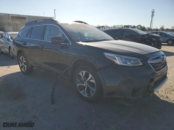 2020 Subaru Outback Limited with VIN 4S4BTANCXL3117656, listed as a Copart auction lot 46705275 with 30,585 mi miles and Salvage Title. Bid and sale history available at carsss.com. Image 4.