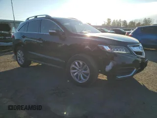 2017 Acura RDX with VIN 5J8TB4H36HL027020, listed as a Copart auction lot 86975734 with 104,166 mi miles and Salvage Title. Bid and sale history available at carsss.com. Image 4.