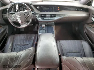 2018 Lexus LS with VIN JTHB5LFFXJ5005023, listed as a Copart auction lot 48510995 with 44,268 mi miles and Salvage Title. Bid and sale history available at carsss.com. Image 8.