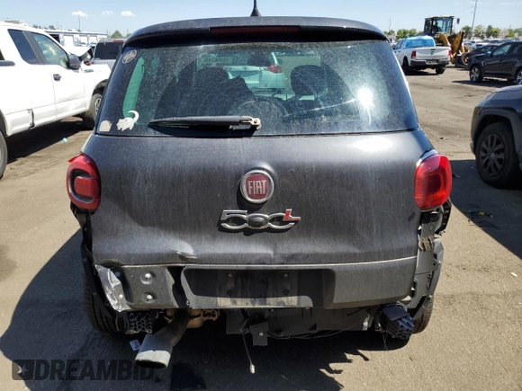 2017 FIAT 500L Pop with VIN ZFBCFAAH6HZ039885, listed as a Copart auction lot 48006744 with 68,315 mi miles and Salvage Title. Bid and sale history available at carsss.com. Image 6.