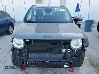 2022 Jeep Renegade Trailhawk with VIN ZACNJDC18NPN71345, listed as a Copart auction lot 87888185 with 16,288 mi miles and Salvage Title. Bid and sale history available at DreamBid. Image 5.