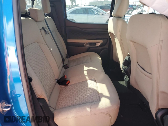 2024 Ford Ranger XLT with VIN 1FTER4GH1RLE01261, listed as a Copart auction lot 44489655 with 6,885 mi miles and Salvage Title. Bid and sale history available at DreamBid. Image 10.