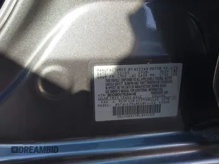 2024 Nissan Versa S with VIN 3N1CN8DV7RL844140, listed as a IAAI auction lot 41421089 with 3,102 mi miles. Bid and sale history available at carsss.com. Image 9.