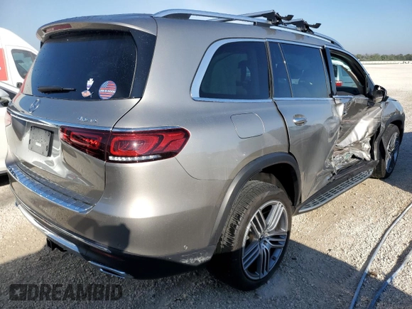 2020 Mercedes-Benz GLS with VIN 4JGFF5KE1LA212205, listed as a Copart auction lot 42902363 with 28,870 mi miles. Bid and sale history available at carsss.com. Image 3.