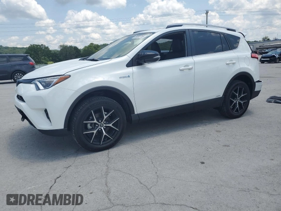 2018 Toyota RAV4 Hybrid SE with VIN JTMJJREVXJD212926, listed as a Copart auction lot 60215465 with 71,876 mi miles and Salvage title. Bid and sale history available at DreamBid. Image 1.