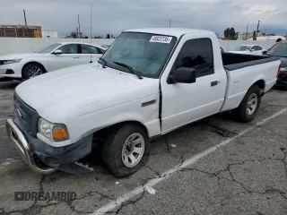 2008 Ford Ranger XL with VIN 1FTYR10D68PA42452, listed as a Copart auction lot 48822735 with 98,684 mi miles and Salvage Title. Bid and sale history available at carsss.com. Image 1.