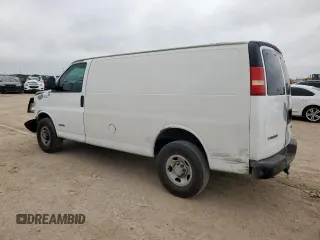 2006 Chevrolet Express Cargo z VIN 1GCGG25V861133375, wystawiony jako Copart lot #57604095 z przebiegiem 224 805 mil mil oraz Szkoda całkowita • Salvage title. Historia ofert i sprzedaży dostępna na DreamBid. Obrazek 2.