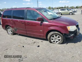 2008 Chrysler Town & Country Touring with VIN 2A8HR54P18R709169, listed as a Copart auction lot 52074935 with 0 mi miles and Clean Title. Bid and sale history available at carsss.com. Image 4.