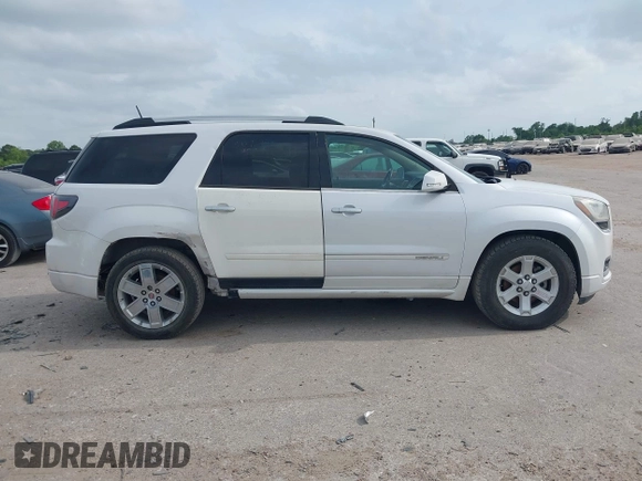 2016 GMC Acadia Denali with VIN 1GKKVTKD2GJ214010, listed as a IAAI auction lot 42082570 with 143,754 mi miles. Bid and sale history available at carsss.com. Image 13.