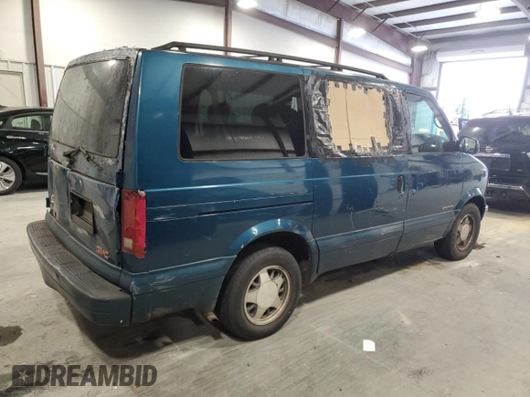 2000 GMC Safari z VIN 1GKDM19W3YB542183, wystawiony jako Copart lot #41561145 z przebiegiem 328 252 mil mil oraz Szkody całkowita. Historia ofert i sprzedaży dostępna na DreamBid. Obrazek 3.