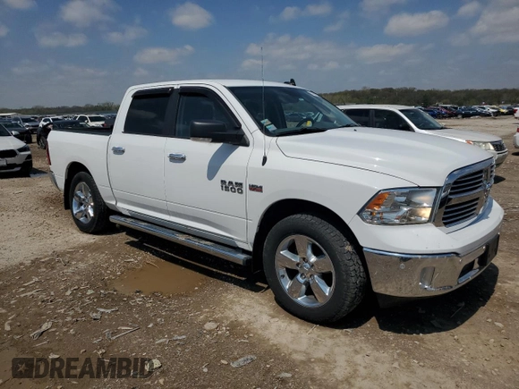 2018 Ram 1500 Big Horn with VIN 3C6RR7LT1JG227150, listed as a Copart auction lot 53156895 with 54,562 mi miles and Salvage title. Bid and sale history available at DreamBid. Image 4.
